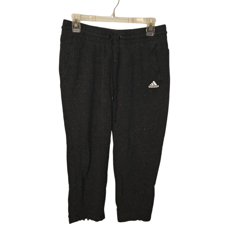 Adidas 7/8 Jogging Capris-Womens-Medium-Dark Gray‎